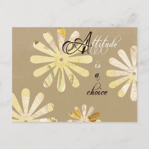 Attitude is a Choice Postcard