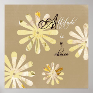 Attitude is a Choice Poster