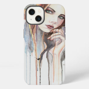 Attitude Modern Art Portrait of a Woman iPhone 13 Case