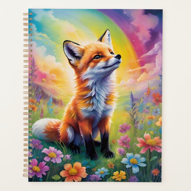 Attitude positive Red Fox Pup Planner (Devant)