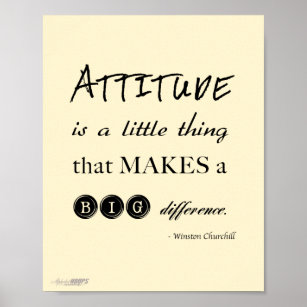 Attitude Poster