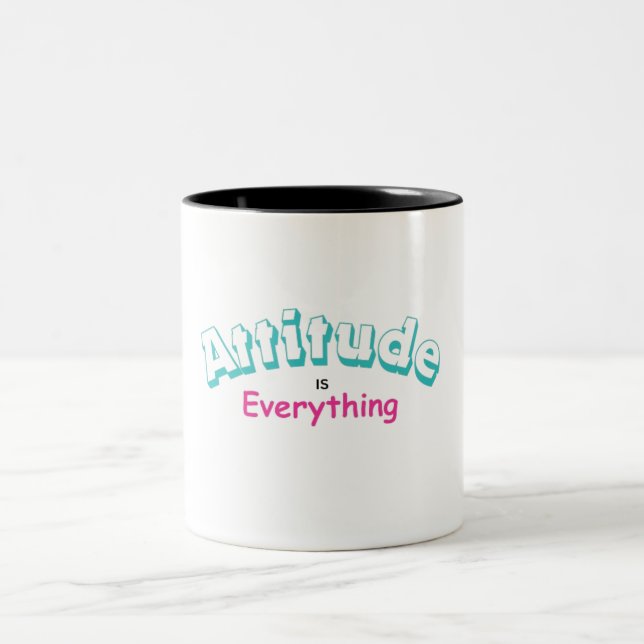 Attitude Two-Tone Coffee Mug (Center)