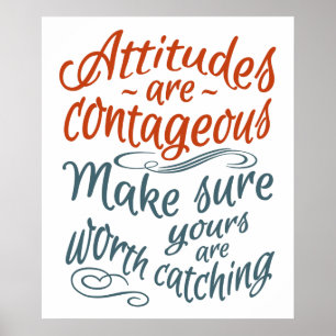 ATTITUDES motivational poster