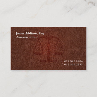 Attorney 102 business card