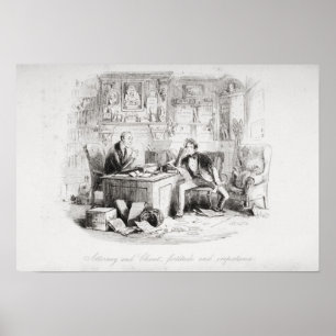 Attorney and Client, fortitude and impatience Poster