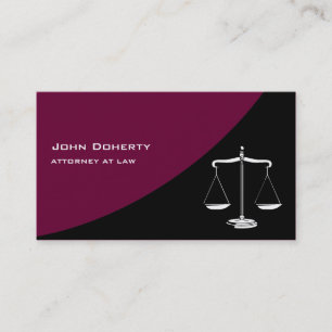 ATTORNEY AT LAW - Business Card