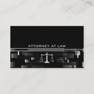attorney at law business card