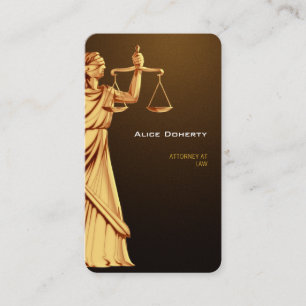 ATTORNEY AT LAW - Business Card