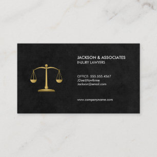 Attorney at Law Business Card