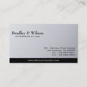 Attorney at Law - Business Cards