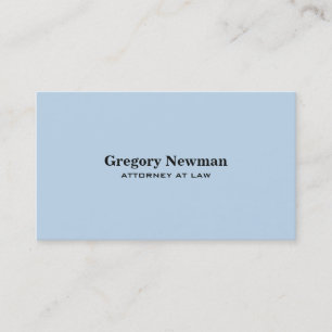 Attorney at Law - Business Cards