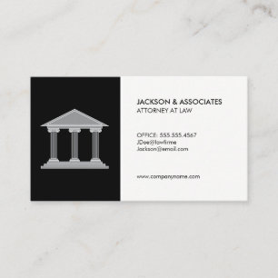 Attorney at Law Classic Business Card