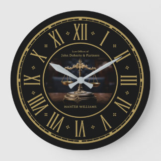 Attorney at Law | Law Office Large Clock