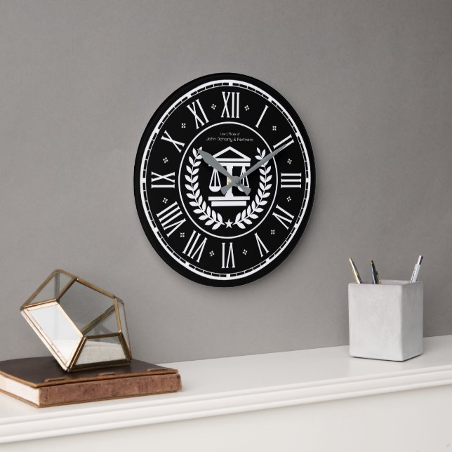 Attorney at Law | Law Office Large Clock (Office)