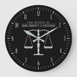 Attorney at Law | Law Office Large Clock