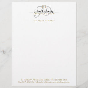 Attorney at Law Lawyer Letterhead