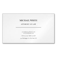 Attorney at Law Linen Minimalist Professional