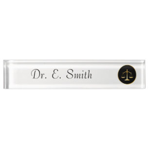 Attorney at Law Nameplate