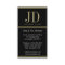 Attorney Black/Gold Stripes
