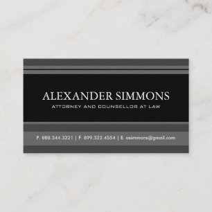 Attorney Business Card