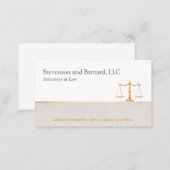 Attorney Business Card Business Card (Front/Back)