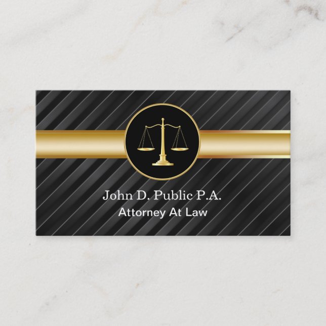 Attorney Business Cards (Front)