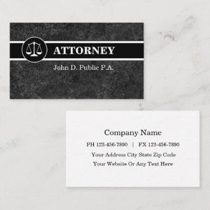 Attorney Business Cards