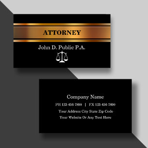 Attorney Business Cards