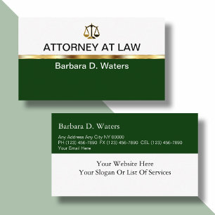 Attorney Business Cards
