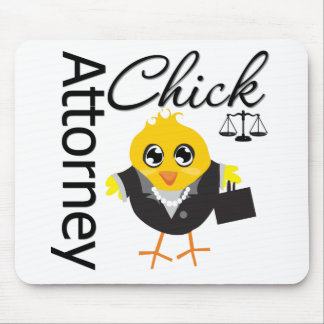 Attorney Chick v2 Mouse Pad