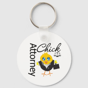 Attorney Chick v3 Keychain