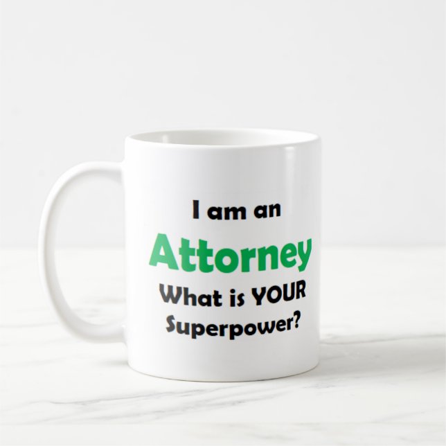 attorney coffee mug (Left)