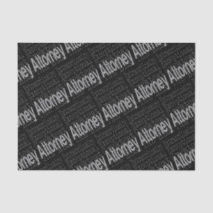 Attorney Extraordinaire Tissue Paper