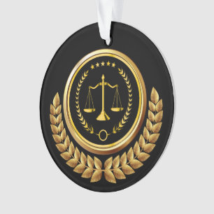 Attorney - Law Office Ornament