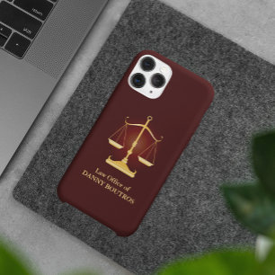 Attorney Law Scale iPhone 16 Case