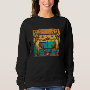 Attorney Lawyer Balance Scale Law School Graduate  Sweatshirt