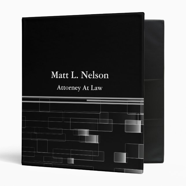 Attorney Lawyer Binder (Front/Inside)