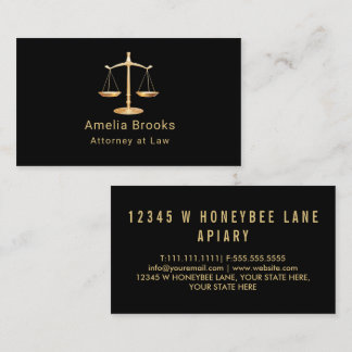 Attorney Lawyer Business Card