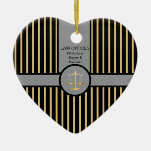 Attorney Lawyer Business Ceramic Ornament