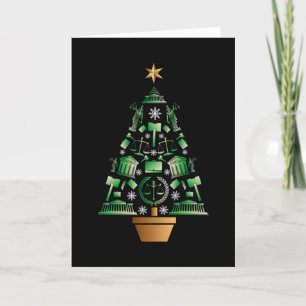 Attorney Lawyer Christmas Tree Card