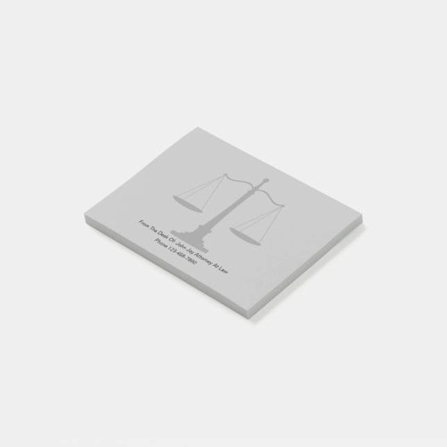 Attorney Office Post-it Notes (Angled)