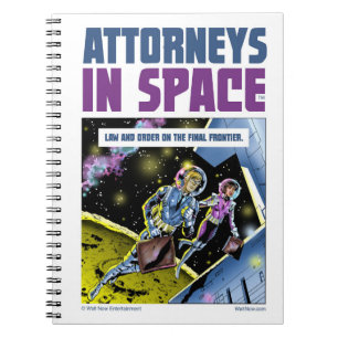 ATTORNEYS IN SPACE notebook
