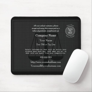 Attorney's Promotional Mouse Pad - HAMbyWG