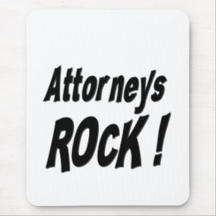 Attorneys Rock! Mousepad