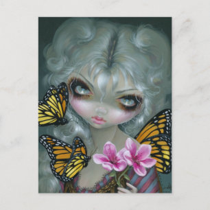"Attracting Butterflies" Postcard