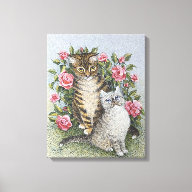 Attraction Canvas Print (Front)