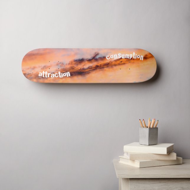 attraction consumption skateboard (Wall Art (Horz))