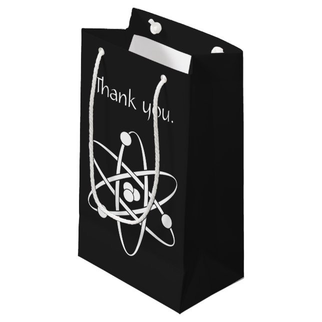 Attractive Forces in Black Gift Bag (Front Angled)