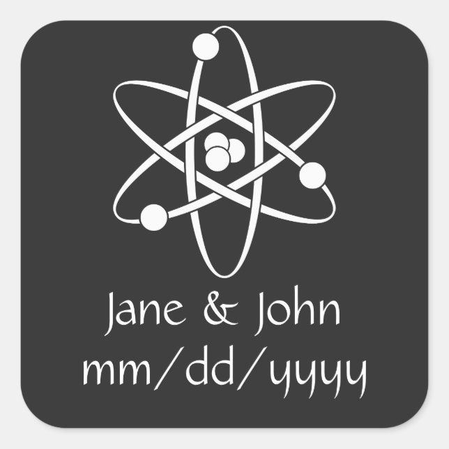 Attractive Forces in Black Sticker (Front)