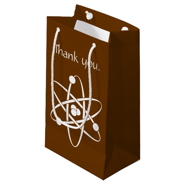 Attractive Forces in Chocolate Gift Bag (Front Angled)